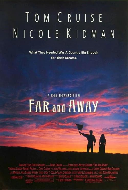 Far and Away film posteri