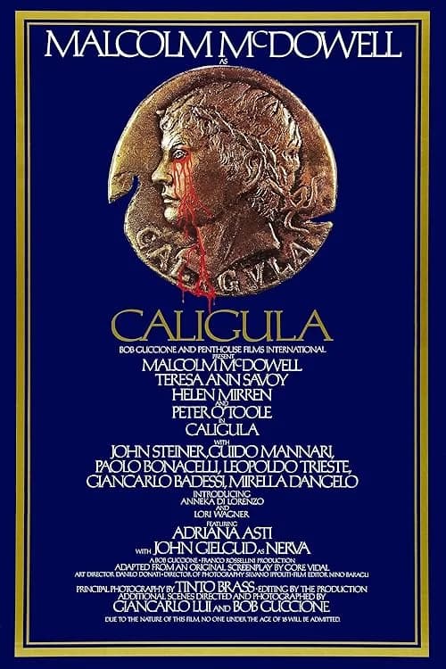 Caligula film posteri