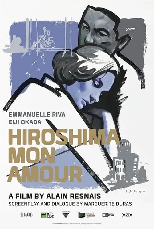 Hiroshima Mon Amour film posteri
